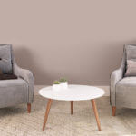 Small scandinavian style white coffee table