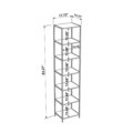 Industrial Bookcase dimensions - inches