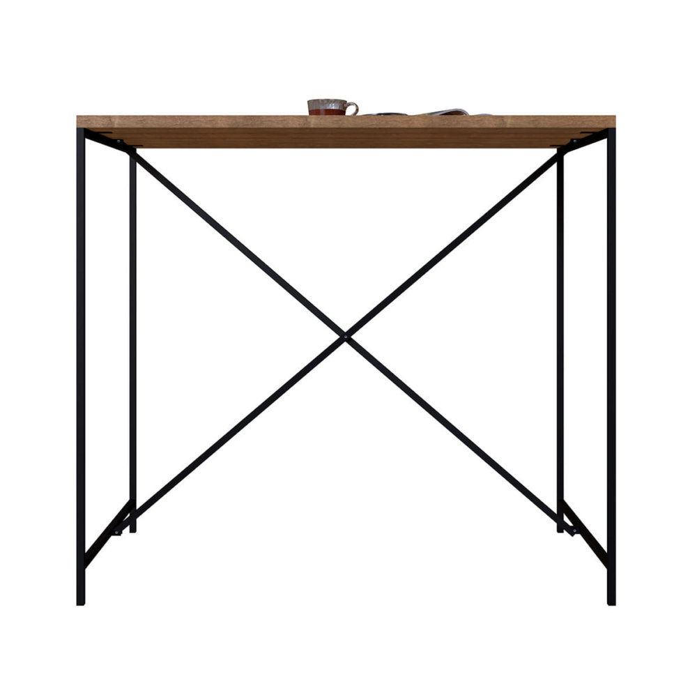 27817_ana_dining_table_04 Counter Height Industrial Table. MDP wood and black steel legs